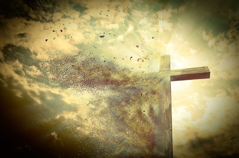 Exploding cross - Half-full and Overflowing - Biblical Christian Woman Blog